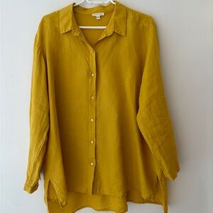 Eileen Fisher Linen Blouse